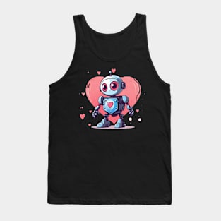 Lovely robot Tank Top